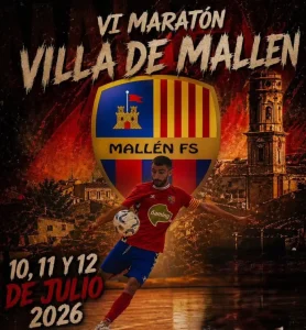 vi maraton villa de mallen 2026 logo