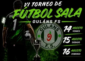 vi torneo de futbol sala gulans fs 2026 logo