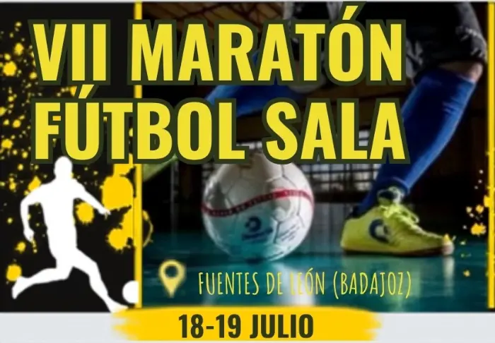 Torneo VII Maratón de Fútbol Sala de Fuentes de León 2026