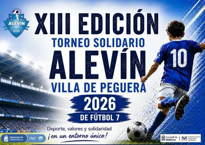 Torneo XIIIª Edición del Torneo Solidario Alevín de Fútbol 7 Villa de Peguera 2026