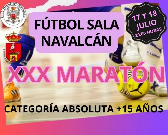 Torneo XXX Maratón de Fútbol Sala Navalcán 2026