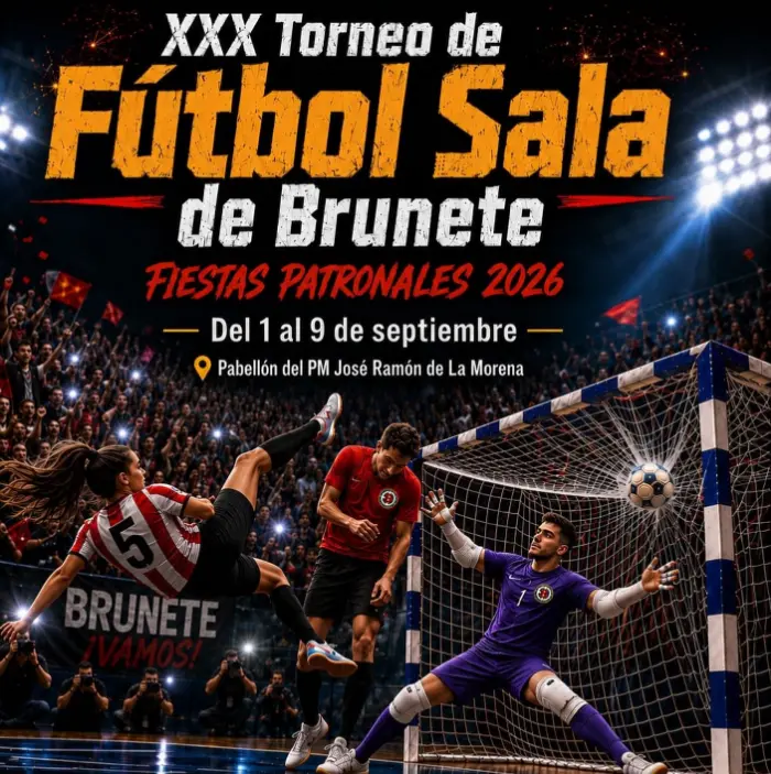 Torneo XXX Torneo Nocturno de Fútbol Sala de las Fiestas Patronales de Brunete 2026